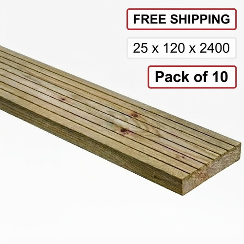 10x pressure treated decking - 10x,
