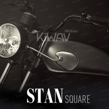 Stainless mirrors headlight