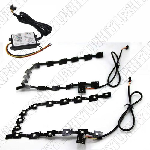 Set multicolor led drl app - set,