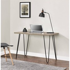 Owen Retro Desk in Rustic Oak