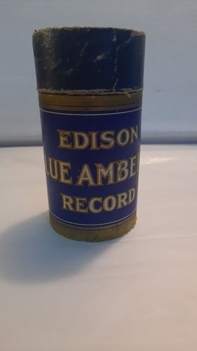 Edison blue amberol - blue,
