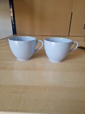 2 X Vintage Spode Blue Tea Cups
