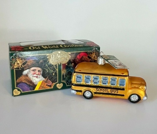 Old world christmas yellow - christmas,