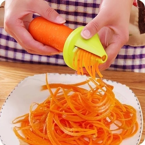 Manual rotary vegetable slicer - vegetable,