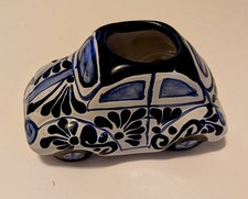 VW Beetle Ceramic Planter