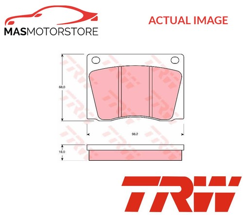 Brake pads set braking - pads, pad