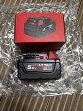 Milwaukee M18B5 5.0Ah  Red