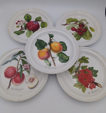 5 x Pomona Portmeirion Plates Dessert Bread Plates 7 3/8" Stains