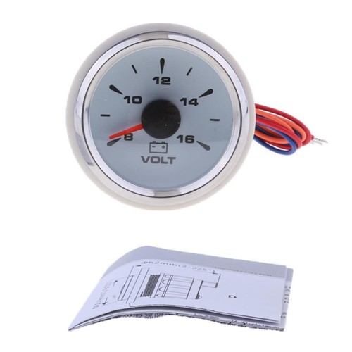 52mm marine voltmeter - 52mm,