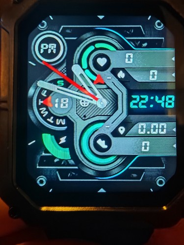Rugged smart watch with - rugged,