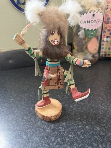 Native american wood kachina - native,