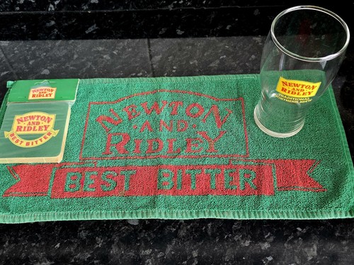 Newton and ridley pint beer - ridley,