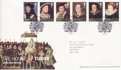 Stamps first day - gb, cover