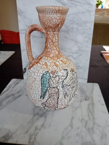 Amphora style vase with - style,