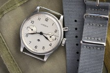 Lemania Series II Non-Lume Royal Navy Nuclear Submarine Series 2 Chronograph