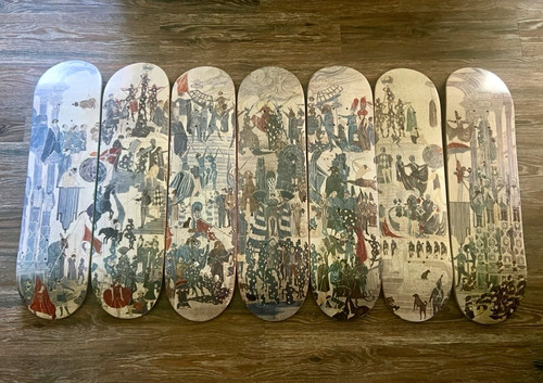 Girl skateboards marcel dzama - marcel,