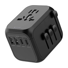 Worldwide Travel Plug Adapter with USB Ports - Universal International Adapter