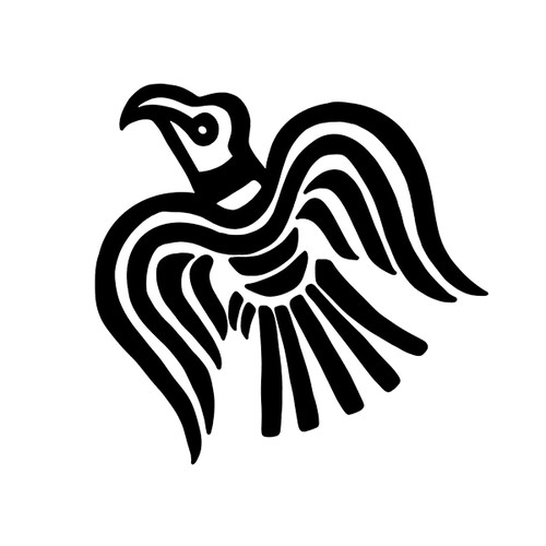 Norse viking odins raven vinyl - norse,