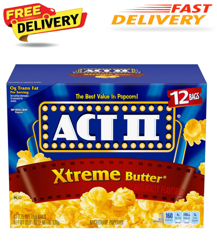 Act xtreme butter microwave - xtreme,