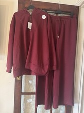 Next Burgundy Tracksuit Set
