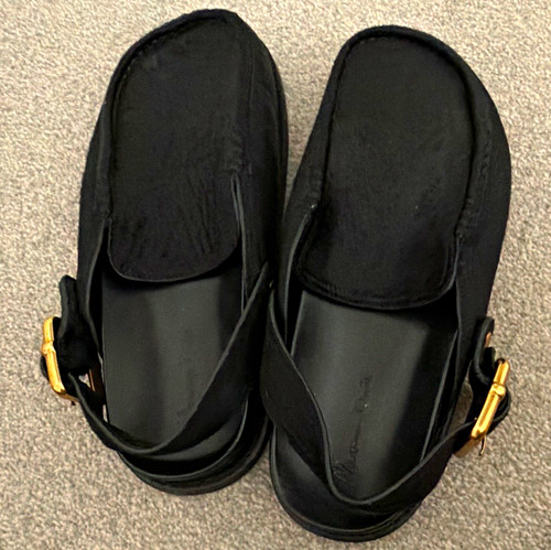 Massimo dutti black suede - dutti,