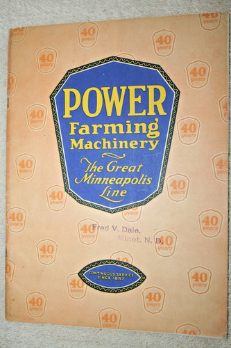 Minneapolis threshing machine - threshing,