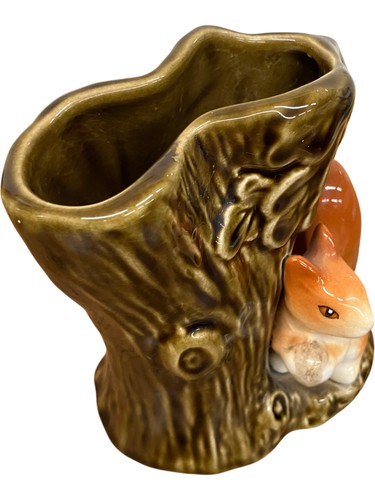 Sylvac squirrel planter - sylvac,