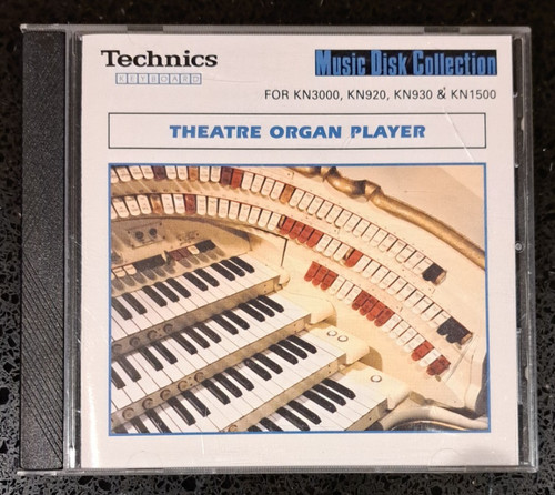 Technics theatre organ player - technics,