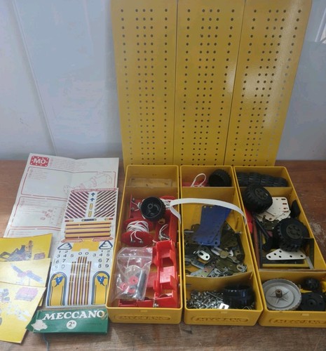 Meccano vintage 1980 set - meccano,