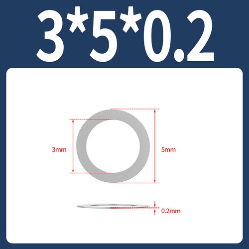Precision shim washers thin - washers,