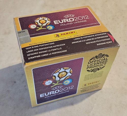 Panini euro 2012 unopened - panini,