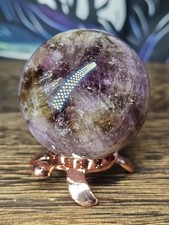 Special Super Seven Aka Melody Stone Crystal Sphere 40mm 99g & Stand