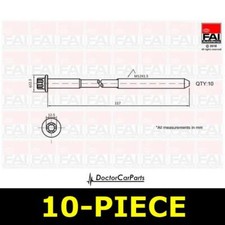 Head Bolt Kit FOR RENAULT CLIO