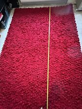 Dreamweaver Red Cherry  Pebble Rug - Large 180 x 270
