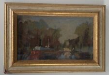 Boat Scene By Ken Moroney