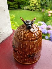 VINTAGE BEEHIVE HONEY POT BY