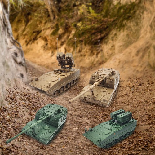 Miniature armored tank - miniature,