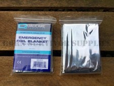2 x EMERGENCY FOIL BLANKETS -
