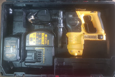 DeWalt Cordless 24V SDS DC223 Drill, with Chisel, Action + 4Ah Battery & Charger