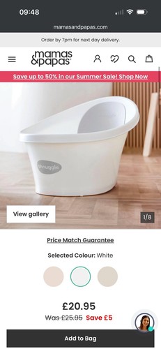 Shnuggle baby bath - baby,