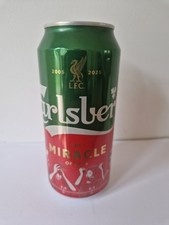 LIVERPOOL FC CARLSBERG MIRACLE OF 2005 ISTANBUL LIMITED EDITION EMPTY CAN YNWA 