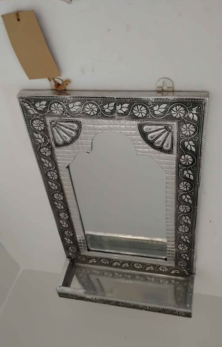Vintage silver ornate - ornate, embossed