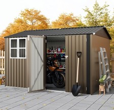 10X8 FT Storage Shed with