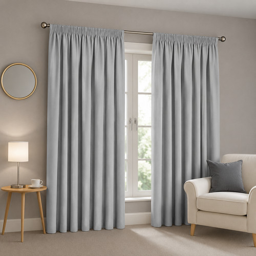 2pcs premium blackout curtains - 2pcs,