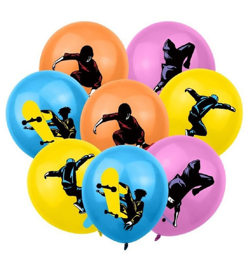Skateboarding balloon - skateboarding,
