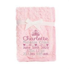 PERSONALISED BABY BLANKET