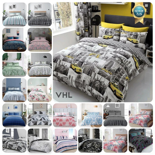 Printed duvet cover bedding - printed,