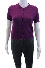 Zara Women Purple Short Sleeve