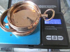 Gold filled and  10 year cases for bullion recovery scrap gold metal reclaim 89g