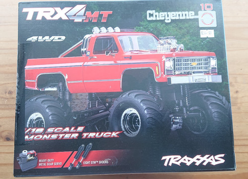 Traxxas trx4mt 98064 - red, r/c